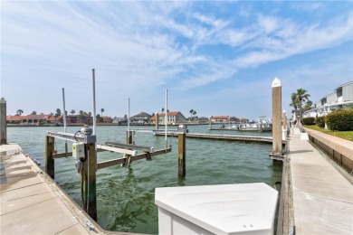 Dock your dreams at this incredible waterfront retreat with a 50 on Palmilla Beach Golf Club in Texas - for sale on GolfHomes.com, golf home, golf lot