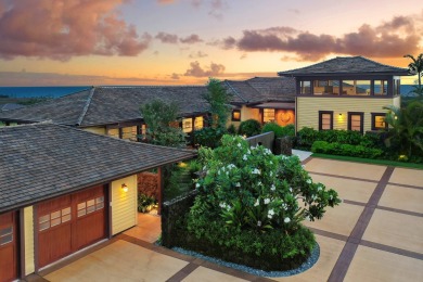 This exquisite Japanese-inspired home at Kukui'ula offers modern on The Club at Kukuiula in Hawaii - for sale on GolfHomes.com, golf home, golf lot