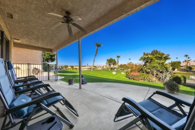 Beautiful Mountain and Pool views from this spacious condo on Bermuda Dunes Country Club in California - for sale on GolfHomes.com, golf home, golf lot