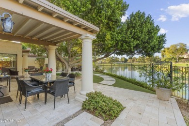 Welcome to this charming single-level home, nestled on the lake on Arizona Biltmore Golf and Country Club in Arizona - for sale on GolfHomes.com, golf home, golf lot