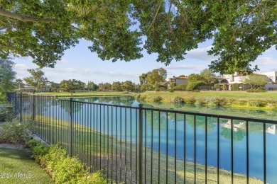 Welcome to this charming single-level home, nestled on the lake on Arizona Biltmore Golf and Country Club in Arizona - for sale on GolfHomes.com, golf home, golf lot