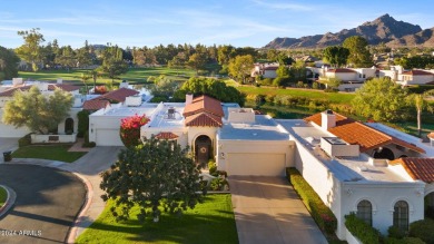 Welcome to this charming single-level home, nestled on the lake on Arizona Biltmore Golf and Country Club in Arizona - for sale on GolfHomes.com, golf home, golf lot