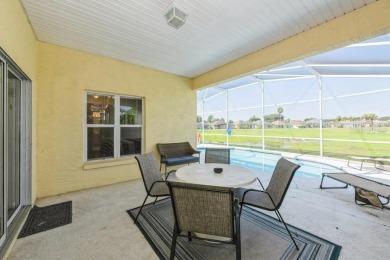 Imagine picturesque sunsets from your private lanai at this on Polo Park East in Florida - for sale on GolfHomes.com, golf home, golf lot