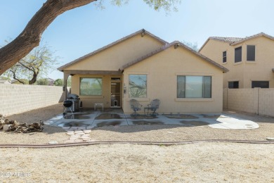 Nestled in the heart of the vibrant Estrella Mountain Ranch on Estrella Mountain Ranch Golf Course in Arizona - for sale on GolfHomes.com, golf home, golf lot