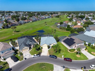Imagine picturesque sunsets from your private lanai at this on Polo Park East in Florida - for sale on GolfHomes.com, golf home, golf lot
