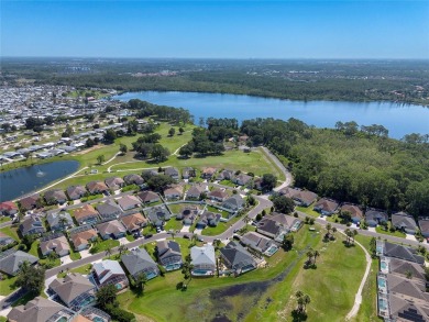 Imagine picturesque sunsets from your private lanai at this on Polo Park East in Florida - for sale on GolfHomes.com, golf home, golf lot