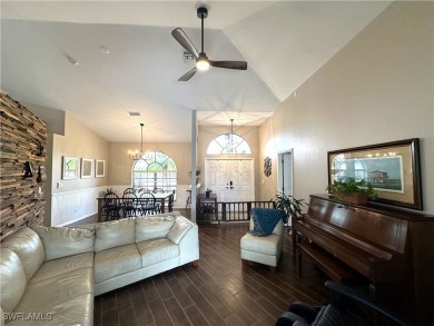 Custom built FIVE bedroom THREE bath pool home connected to on Copperhead Golf Club in Florida - for sale on GolfHomes.com, golf home, golf lot