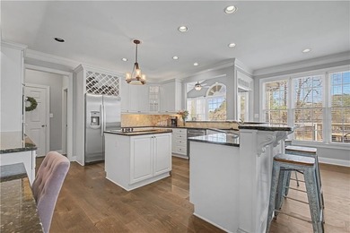 Welcome to this beautifully upgraded 5-bedroom, 5 full bathroom on Hamilton Mill Golf Club in Georgia - for sale on GolfHomes.com, golf home, golf lot