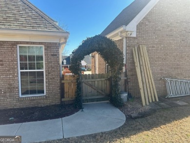 Gorgeous 4-sided brick 5 bedroom, 3.5 bathroom home on almost 1 on Cedar Lake Golf Club in Georgia - for sale on GolfHomes.com, golf home, golf lot