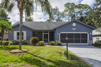 Wow!!! Golf course view!! Swing into Timber Pines community and on Timber Pines Golf Course in Florida - for sale on GolfHomes.com, golf home, golf lot