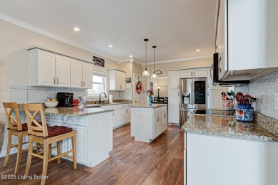 This exceptional 2-story custom home with 4,690 total sqft on Eagle Creek Golf Course in Kentucky - for sale on GolfHomes.com, golf home, golf lot