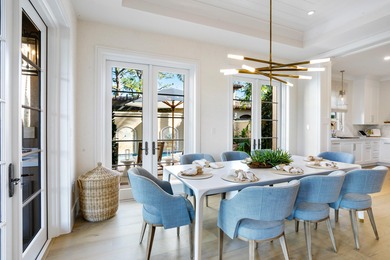 Perfectly positioned on the 18th hole in The Bear's Club, this on The Bears Club in Florida - for sale on GolfHomes.com, golf home, golf lot