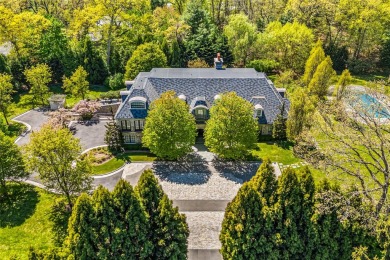 This grand, gated estate blends timeless elegance with modern on Tam O Shanter Golf Club, Inc. in New York - for sale on GolfHomes.com, golf home, golf lot