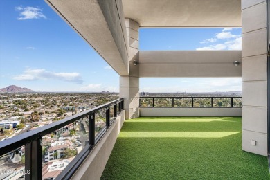 Unparalleled views await from this extraordinary penthouse on on Phoenix Country Club in Arizona - for sale on GolfHomes.com, golf home, golf lot