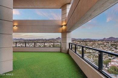 Unparalleled views await from this extraordinary penthouse on on Phoenix Country Club in Arizona - for sale on GolfHomes.com, golf home, golf lot