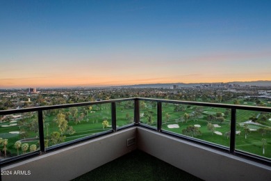 Unparalleled views await from this extraordinary penthouse on on Phoenix Country Club in Arizona - for sale on GolfHomes.com, golf home, golf lot