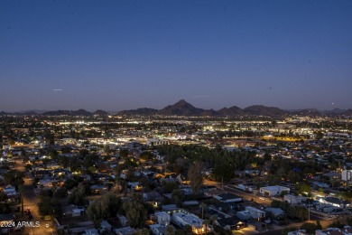 Unparalleled views await from this extraordinary penthouse on on Phoenix Country Club in Arizona - for sale on GolfHomes.com, golf home, golf lot