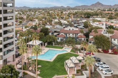 Unparalleled views await from this extraordinary penthouse on on Phoenix Country Club in Arizona - for sale on GolfHomes.com, golf home, golf lot