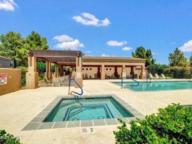 Enjoy your resort style backyard with its private heated pool on Raven Golf Club At South Mountain in Arizona - for sale on GolfHomes.com, golf home, golf lot