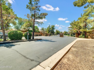 Enjoy your resort style backyard with its private heated pool on Raven Golf Club At South Mountain in Arizona - for sale on GolfHomes.com, golf home, golf lot