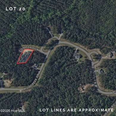 Easy, flat, elevated homesite. Close to the the heart of Burton on Minnesott Golf and Country Club in North Carolina - for sale on GolfHomes.com, golf home, golf lot