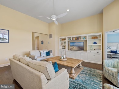 This coastal-style contemporary home is perfectly positioned on on The Peninsula Golf and Country Club in Delaware - for sale on GolfHomes.com, golf home, golf lot