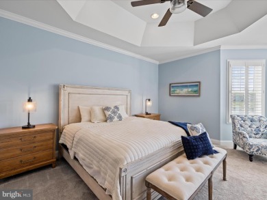 This coastal-style contemporary home is perfectly positioned on on The Peninsula Golf and Country Club in Delaware - for sale on GolfHomes.com, golf home, golf lot