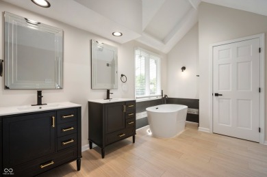 Luxury meets comfort in this beautifully renovated 4-bedroom, 3 on Old Oakland Golf Club in Indiana - for sale on GolfHomes.com, golf home, golf lot