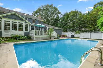 Gracious, classic Colonial home situated on a quiet street in on East Greenwich Golf and Country in Rhode Island - for sale on GolfHomes.com, golf home, golf lot