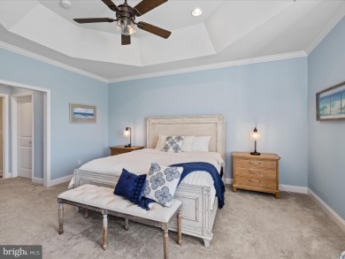 This coastal-style contemporary home is perfectly positioned on on The Peninsula Golf and Country Club in Delaware - for sale on GolfHomes.com, golf home, golf lot
