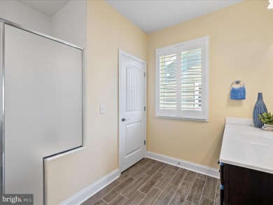 This coastal-style contemporary home is perfectly positioned on on The Peninsula Golf and Country Club in Delaware - for sale on GolfHomes.com, golf home, golf lot