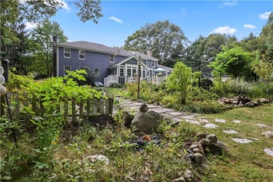 Gracious, classic Colonial home situated on a quiet street in on East Greenwich Golf and Country in Rhode Island - for sale on GolfHomes.com, golf home, golf lot