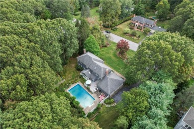 Gracious, classic Colonial home situated on a quiet street in on East Greenwich Golf and Country in Rhode Island - for sale on GolfHomes.com, golf home, golf lot