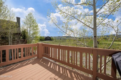 Charming Townhome in the aspens overlooking #15 green at Grand on Grand Elk Ranch and Club in Colorado - for sale on GolfHomes.com, golf home, golf lot