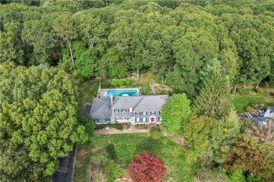 Gracious, classic Colonial home situated on a quiet street in on East Greenwich Golf and Country in Rhode Island - for sale on GolfHomes.com, golf home, golf lot