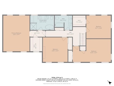 Gracious, classic Colonial home situated on a quiet street in on East Greenwich Golf and Country in Rhode Island - for sale on GolfHomes.com, golf home, golf lot