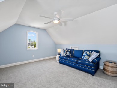 This coastal-style contemporary home is perfectly positioned on on The Peninsula Golf and Country Club in Delaware - for sale on GolfHomes.com, golf home, golf lot