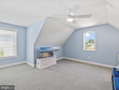 This coastal-style contemporary home is perfectly positioned on on The Peninsula Golf and Country Club in Delaware - for sale on GolfHomes.com, golf home, golf lot