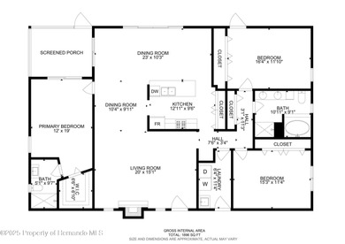 A brand new roof will top this terrific home before closing! on Oak Hills Country Club in Florida - for sale on GolfHomes.com, golf home, golf lot