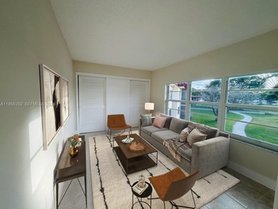 Renovated condo offers 1 bedroom plus den and 1.5 bathrooms on Hollybrook Golf and Tennis Club  in Florida - for sale on GolfHomes.com, golf home, golf lot