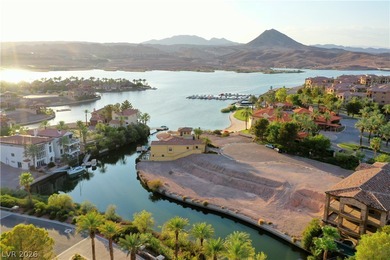 Gorgeous WATERFRONT lot w/option for private boat dock!  Your on South Shore At Lake Las Vegas in Nevada - for sale on GolfHomes.com, golf home, golf lot