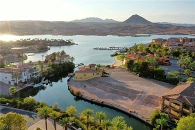 Gorgeous WATERFRONT lot w/option for private boat dock!  Your on South Shore At Lake Las Vegas in Nevada - for sale on GolfHomes.com, golf home, golf lot