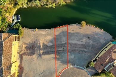Gorgeous WATERFRONT lot w/option for private boat dock!  Your on South Shore At Lake Las Vegas in Nevada - for sale on GolfHomes.com, golf home, golf lot