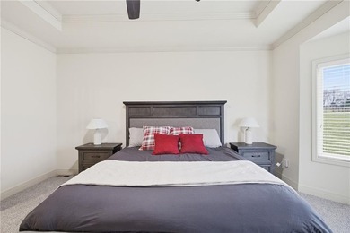 This beautifully updated reverse 1.5-story is just steps from on Prairie Highlands Golf Course in Kansas - for sale on GolfHomes.com, golf home, golf lot