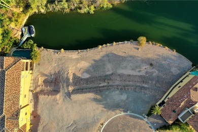 Gorgeous WATERFRONT lot w/option for private boat dock!  Your on South Shore At Lake Las Vegas in Nevada - for sale on GolfHomes.com, golf home, golf lot
