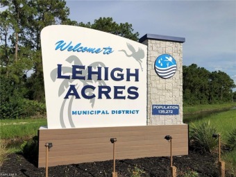 1/2 ACRE LOT IN A DESIRABLE AREA OF LEHIGH ACRES. BUILD  YOUR on Lehigh Resort Club in Florida - for sale on GolfHomes.com, golf home, golf lot