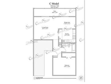 Rare C-Special Unit | Expansive Balcony | Active 55+ Lifestyle on Flamingo Lakes Country Club in Florida - for sale on GolfHomes.com, golf home, golf lot