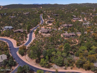 This nearly one acre homesite sets a top of gently sloping and on The Golf Club At Chaparral Pines in Arizona - for sale on GolfHomes.com, golf home, golf lot