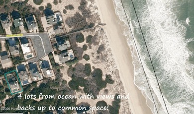 Located just 4 lots from the ocean in the desirable Ocean Lakes on The Currituck Golf Club in North Carolina - for sale on GolfHomes.com, golf home, golf lot