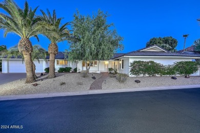 Discover the potential of this 3-bedroom, 3-bathroom luxury home on Mountain Shadows Executive Golf Course in Arizona - for sale on GolfHomes.com, golf home, golf lot